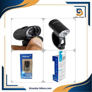 چراغ شارژی دوچرخه CRUCIAL